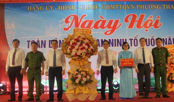Lãnh đạo TP Đà Nẵng dự Ngày hội toàn dân bảo vệ an ninh Tổ quốc phường Thanh Khê