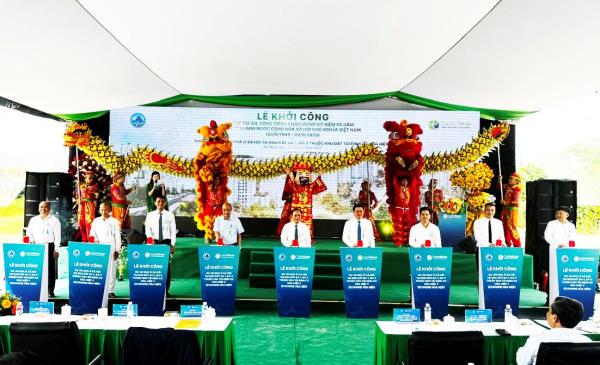 Khởi công Dự án Nhà ở xã hội Ecohome Hòa Hiệp