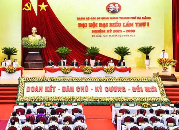 Khai mạc phiên trù bị Đại hội Đảng bộ Các cơ quan Đảng thành phố Đà Nẵng lần thứ I, nhiệm kỳ 2025 - 2030