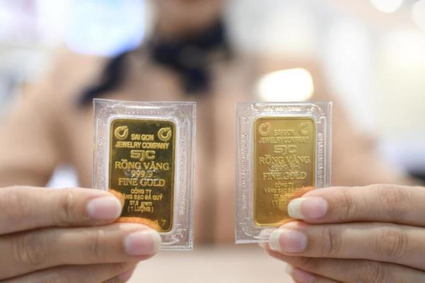 Giá vàng SJC đồng loạt giảm