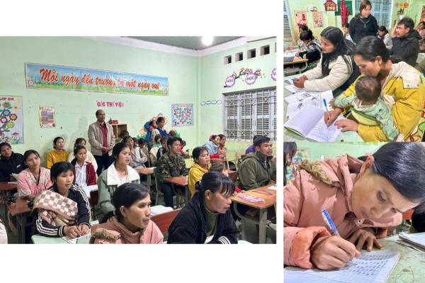 Nỗ lực gieo chữ cho bà con Xơ Đăng ở Tu Mơ Rông