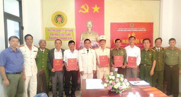 Kết nạp hội viên Cựu Công an nhân dân Việt Nam đầu năm 2026
