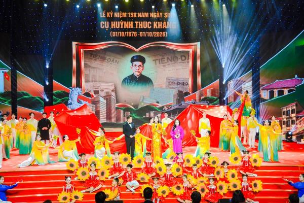 Đặc sắc chương trình nghệ thuật Khí phách non sông kỷ niệm 150 năm Ngày sinh cụ Huỳnh Thúc Kháng