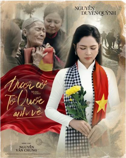 Nguyễn Duyên Quỳnh tái hợp nhạc sĩ Nguyễn Văn Chung trong dự án đồng hành cùng Chiến dịch 500 ngày đêm tìm mộ liệt sĩ