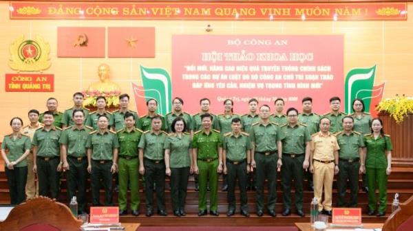 Nâng cao hiệu quả công tác truyền thông chính sách trong Công an nhân dân