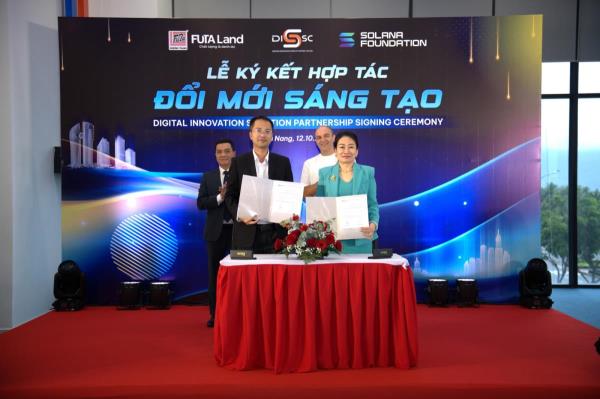 DISSC bắt tay FUTA Land và Solana Foundation