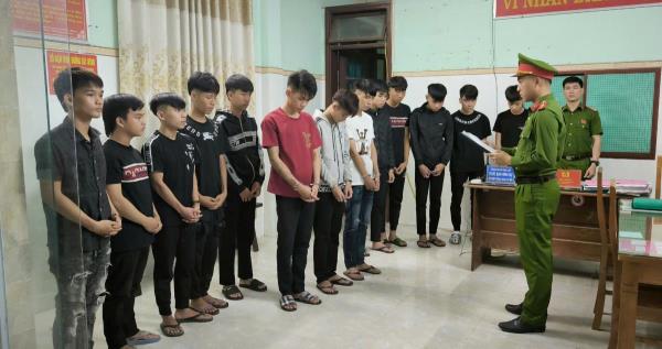 Khởi tố 9 bị can gây rối trật tự công cộng