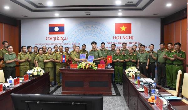Tăng cường hợp tác, đảm bảo an ninh quốc gia giữa Công an TP Đà Nẵng và Công an tỉnh Sê Kông