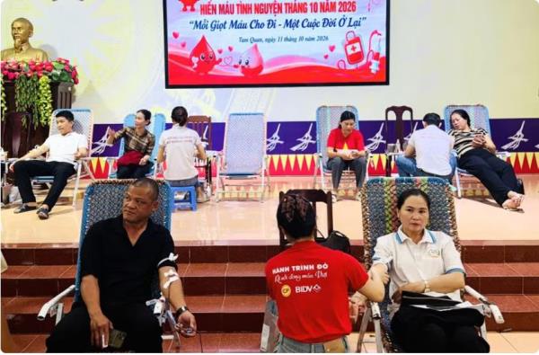 Các cơ sở y tế Gia Lai tiếp nhận 548 đơn vị máu an toàn