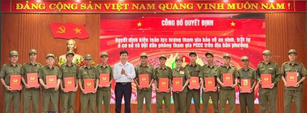 Phường Liên Chiểu kỷ niệm 65 năm Ngày truyền thống lực lượng Cảnh sát PCCCCNCH, 25 năm Ngày toàn dân PCCC