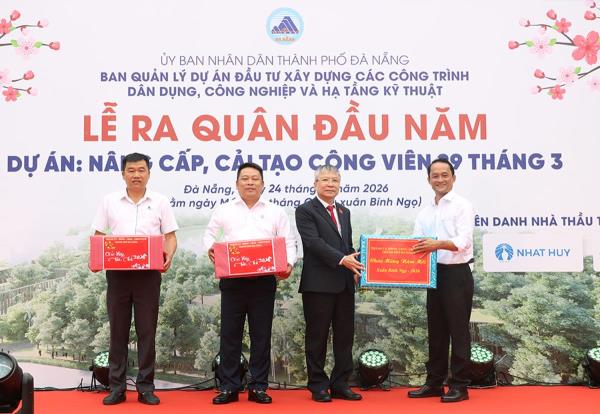 Đẩy nhanh tiến độ thi công Dự án cải tạo và nâng cấp Công viên 29-3