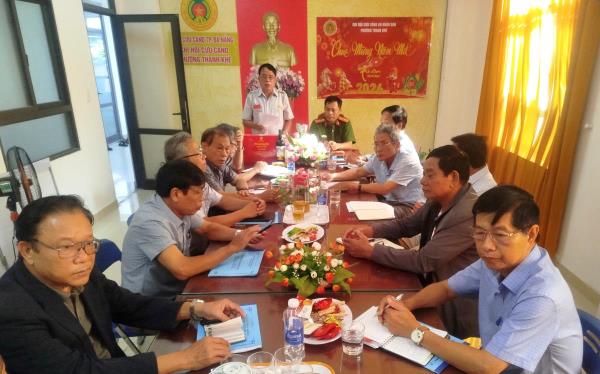 Chi hội Cựu CAND phường Thanh Khê triển khai nhiệm vụ công tác sau Tết Nguyên đán Bính Ngọ