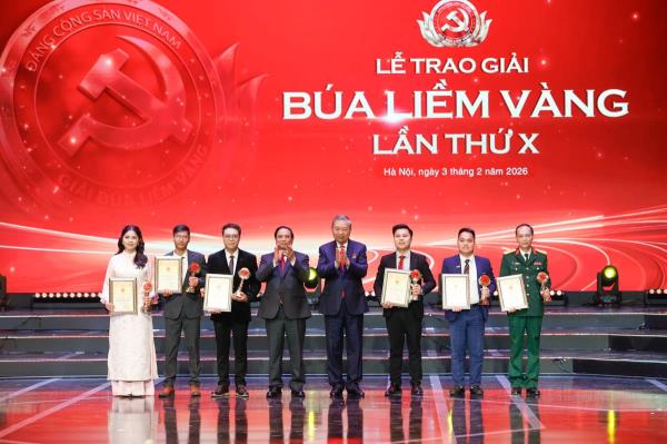82 tác phẩm báo chí xuất sắc đoạt Giải thưởng Búa liềm vàng lần thứ 10 - năm 2025