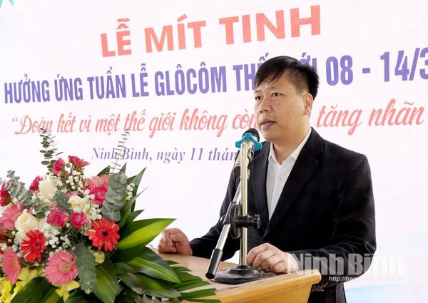 Mít tinh hưởng ứng Tuần lễ Glôcôm thế giới năm 2026
