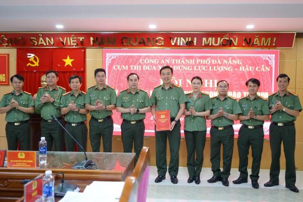 Cụm Thi đua Xây dựng lực lượng - Hậu cần Công an TP Đà Nẵng ký kết giao ước thi đua Vì An ninh Tổ quốc năm 2026