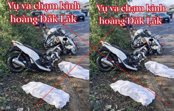 Người dân cần cảnh giác, không chia sẻ những thông tin sai sự thật, giả dựng về việc xe Cảnh sát giao thông rượt đuổi gây tai nạn lan truyền trên mạng xã hội