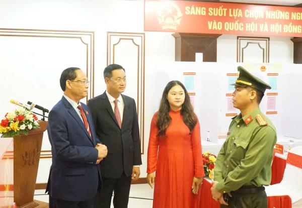 Đảm bảo tuyệt đối an ninh, an toàn cho Ngày hội bầu cử