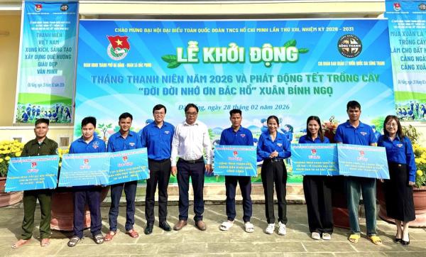 Tháng Thanh niên năm 2026: Cụ thể hóa bằng những việc làm hiệu quả