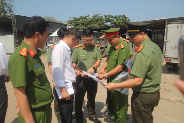 Khảo sát xây dựng trụ sở mới Công an phường An Khê