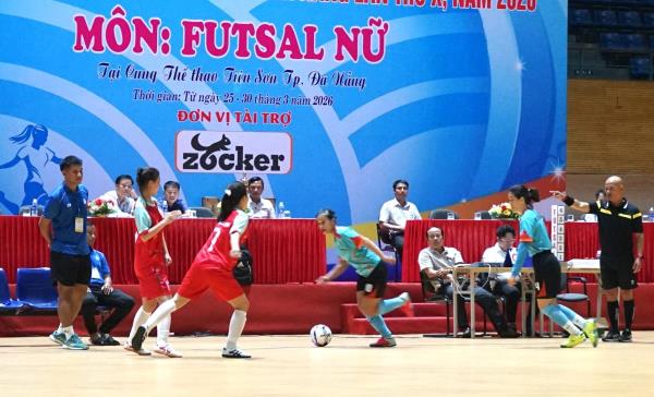 Khai mạc Giải Futsal nữ Đại hội TDTT thành phố Đà Nẵng lần thứ X năm 2026