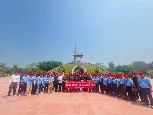 Hành trình về nguồn tri ân tại Quảng Trị của cán bộ, hội viên phường An Hải