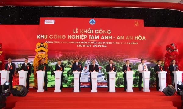 Khởi công dự án hơn 4.000 tỷ đồng, tạo động lực phát triển công nghiệp phía Nam TP Đà Nẵng