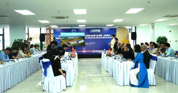 Đà Nẵng - Chemnitz mở rộng cơ hội hợp tác công nghệ cao, bán dẫn và AI