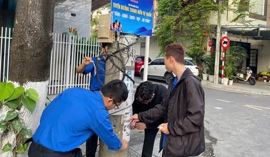 Xây dựng mô hình Tuyến đường thanh niên tự quản Sáng - Xanh - Sạch - Đẹp - An toàn