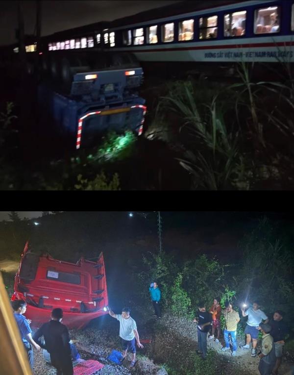 Cảnh báo tình trạng tài xế xe tải vi phạm pháp luật về đảm bảo an toàn đường sắt