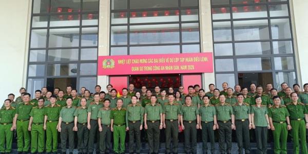 Xây dựng lực lượng CAND cách mạng, chính quy, tinh nhuệ và hiện đại