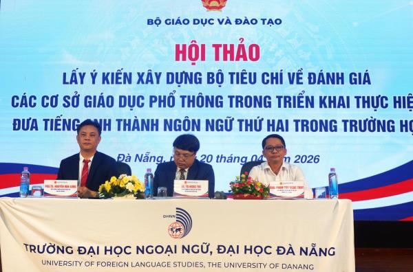 Nhiều tiêu chí về đánh giá chất lượng nhà trường trong dạy tiếng Anh là ngôn ngữ thứ hai khó khả thi