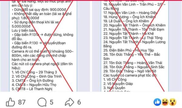 Đà Nẵng chưa đưa vào vận hành camera AI phạt nguội giao thông