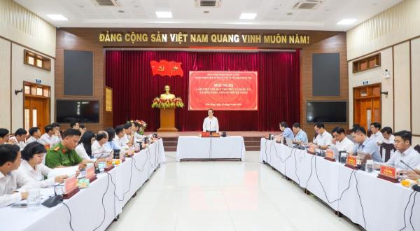 Đoàn Kiểm tra, giám sát số 12 của Bộ Chính trị làm việc với xã Hòa Vang