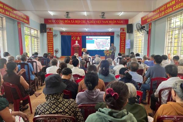 Xã Hòa Tiến quy hoạch khu tái định cư hơn 227.070m² phục vụ Dự án đường sắt tốc độ cao