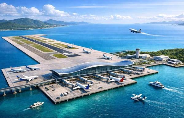 Đề xuất xây dựng sân bay trên mặt nước đầu tiên tại Khánh Hòa