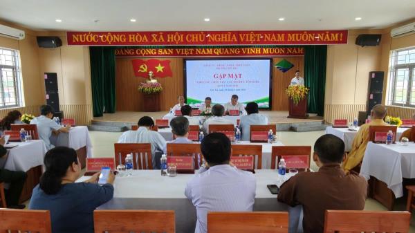 Sơn Trà gặp mặt chức sắc, chức việc các tổ chức tôn giáo trên địa bàn