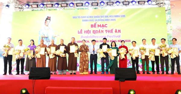 Bế mạc Lễ hội Quán Thế Âm Ngũ Hành Sơn năm 2026