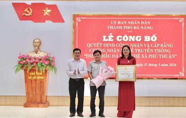 Công nhận nghề truyền thống điêu khắc đá mỹ nghệ xã Phú Thuận