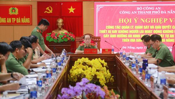 Công an TP Đà Nẵng chủ động nhận diện nguy cơ, tăng cường quản lý hoạt động của UAV từ cơ sở