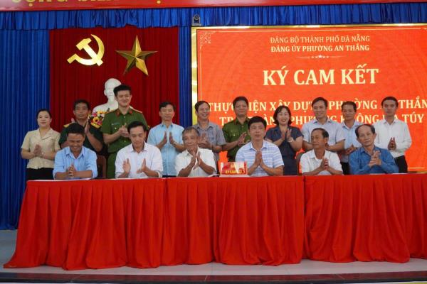 Phấn đấu đưa phường An Thắng không ma túy vào năm 2030