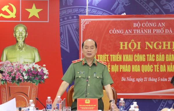 Chủ động từ sớm, từ xa, bảo đảm tuyệt đối an ninh, an toàn Lễ hội pháo hoa quốc tế Đà Nẵng 2026