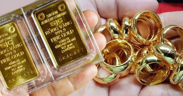 Giá vàng SJC cập nhật mới nhất hôm nay 24/5/2026