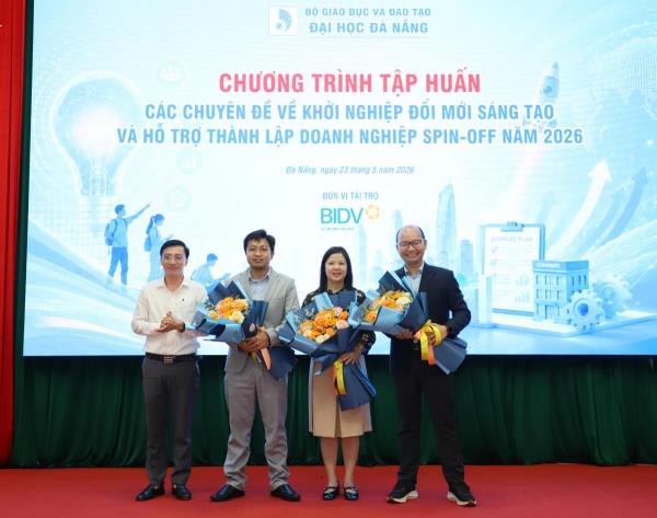 Đại học Đà Nẵng tập huấn khởi nghiệp đổi mới sáng tạo cho sinh viên