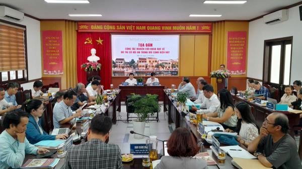 Nghiên cứu khoa học góp phần bảo tồn bền vững đô thị cổ Hội An