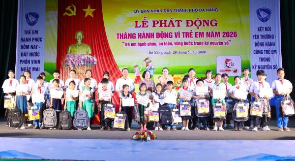 Đà Nẵng phát động Tháng hành động vì trẻ em năm 2026