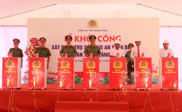 Khởi công xây dựng trụ sở Công an xã Ia Đal