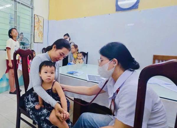 An Hải tổ chức khám sức khỏe miễn phí cho trẻ dưới 6 tuổi