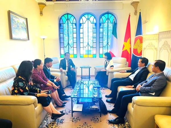 Đại sứ quán Việt Nam tại Ý đề nghị Đà Nẵng trở thành hình mẫu hợp tác cấp địa phương với Ý