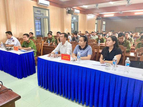 Công an xã Núi Thành quyết liệt đấu tranh với tội phạm và tệ nạn ma túy