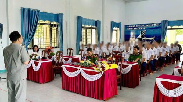 Tiếp thêm nghị lực hoàn lương cho học viên cai nghiện ma túy